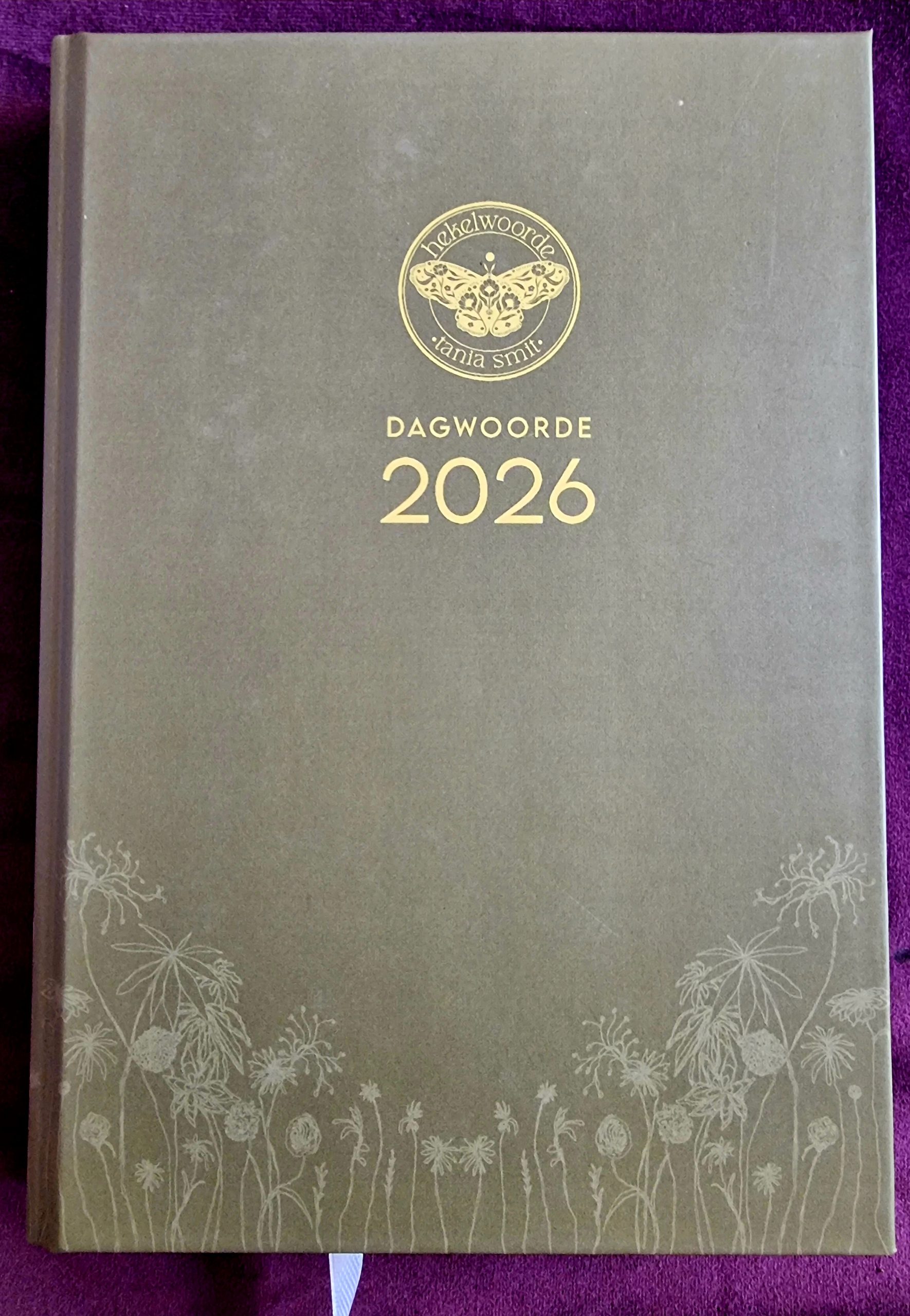 2026 Hekelwoorde Dagboek - Twaalf Lewenslesse vir Vroue/ KAROO voorblad - Image 2