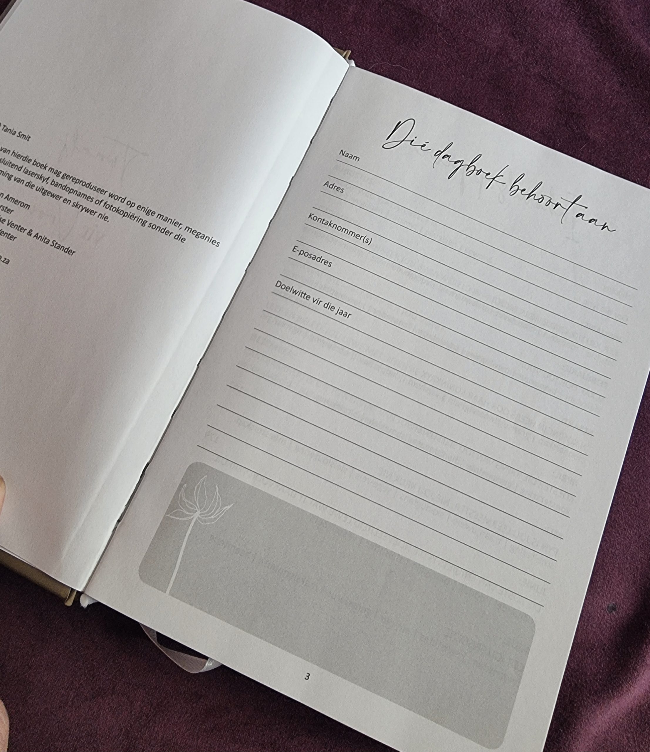 2026 Hekelwoorde Dagboek - Twaalf Lewenslesse vir Vroue/ KAROO voorblad - Image 7