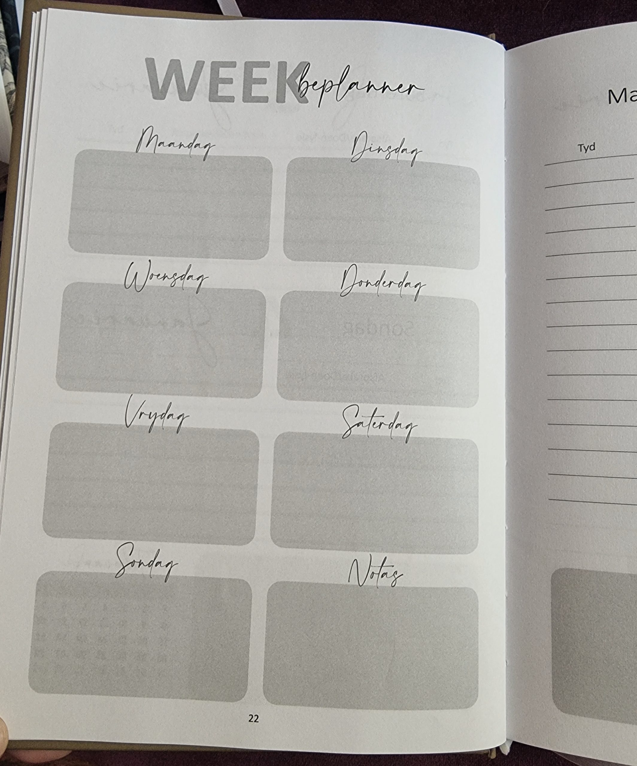 2026 Hekelwoorde Dagboek - Twaalf Lewenslesse vir Vroue/ KAROO voorblad - Image 10