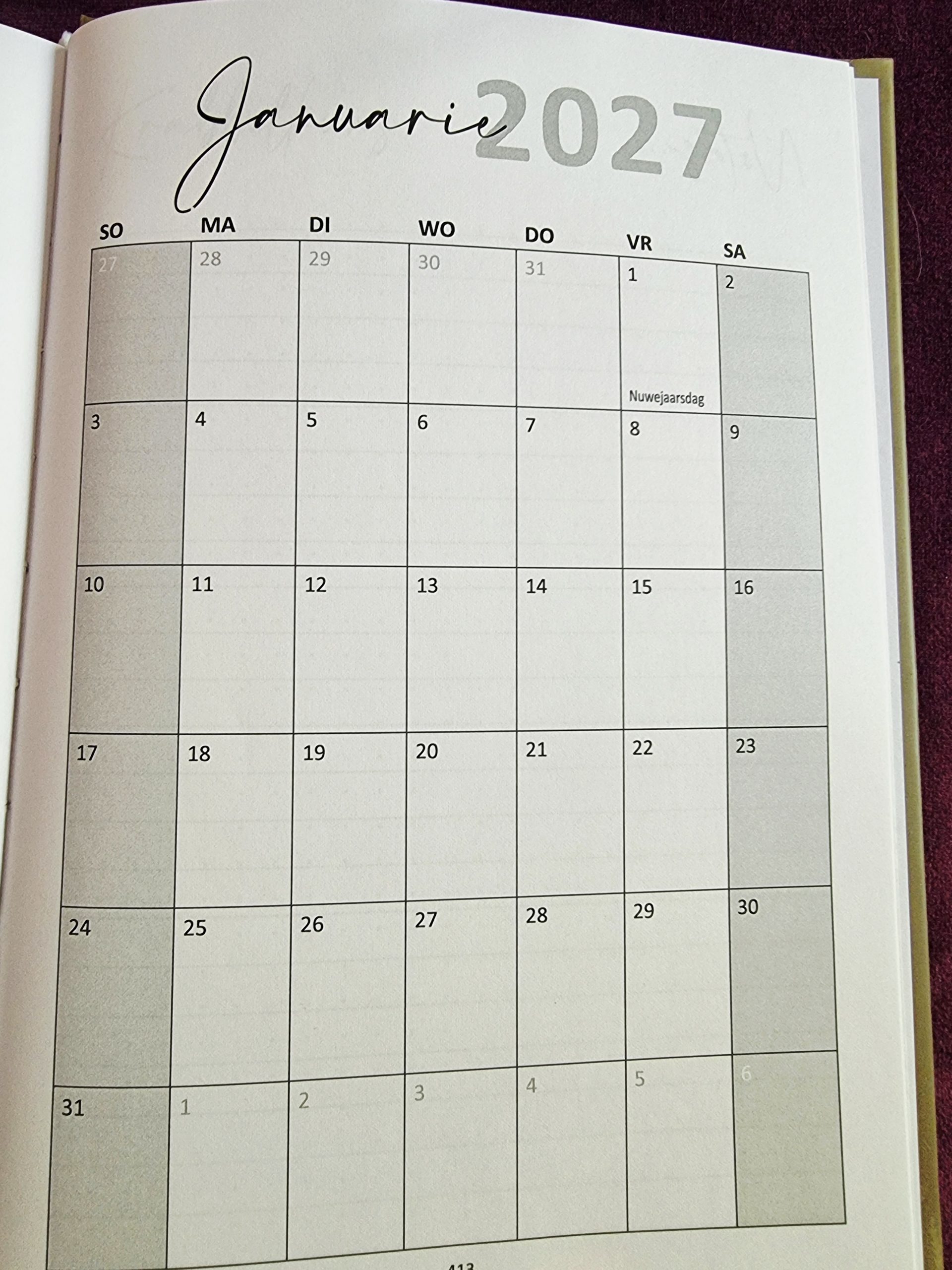 2026 Hekelwoorde Dagboek - Twaalf Lewenslesse vir Vroue/ KAROO voorblad - Image 11